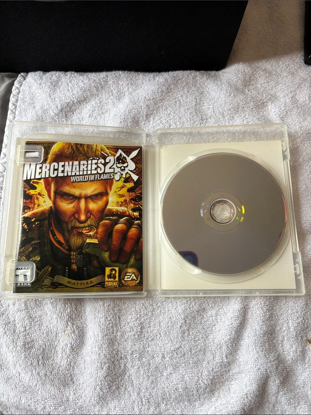 Sony Mercenaries 2: World in Flames CIB excellent condition